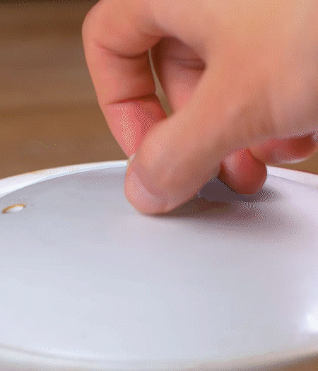 關(guān)火后燜5分鐘。